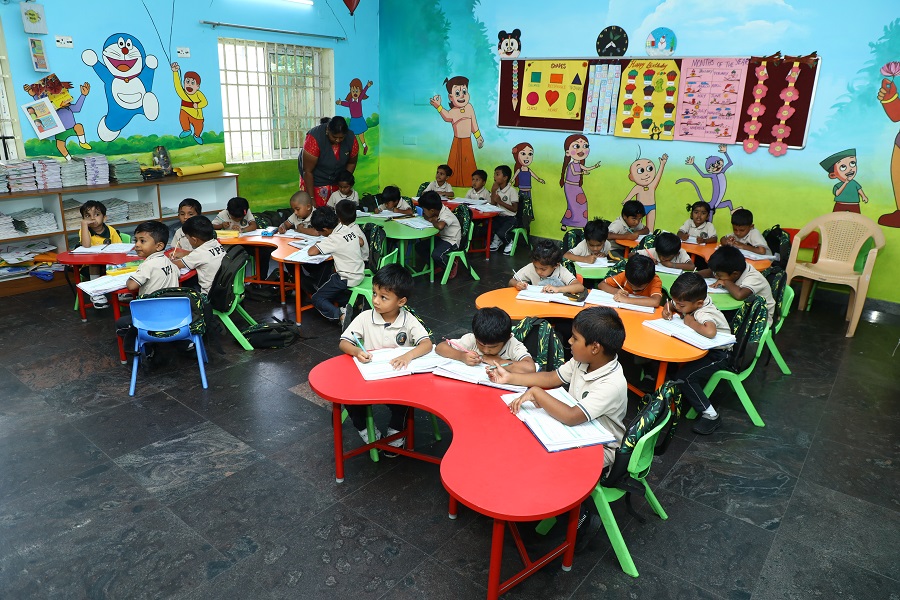 Vailankanni Public School Students