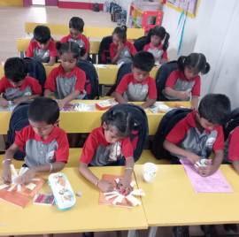 Smart classroom at Aakrutii School