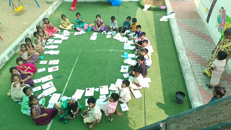 Aakrutii School Montessori Classroom