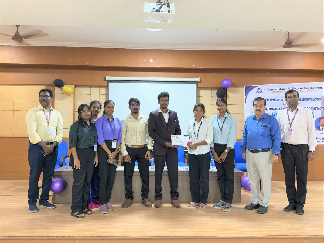 Team ZENTRIX KRXGEN'26 Hackathon Achievement