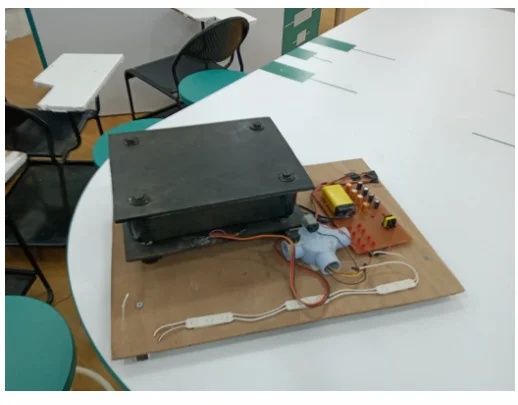 Footstep Power Generator Project