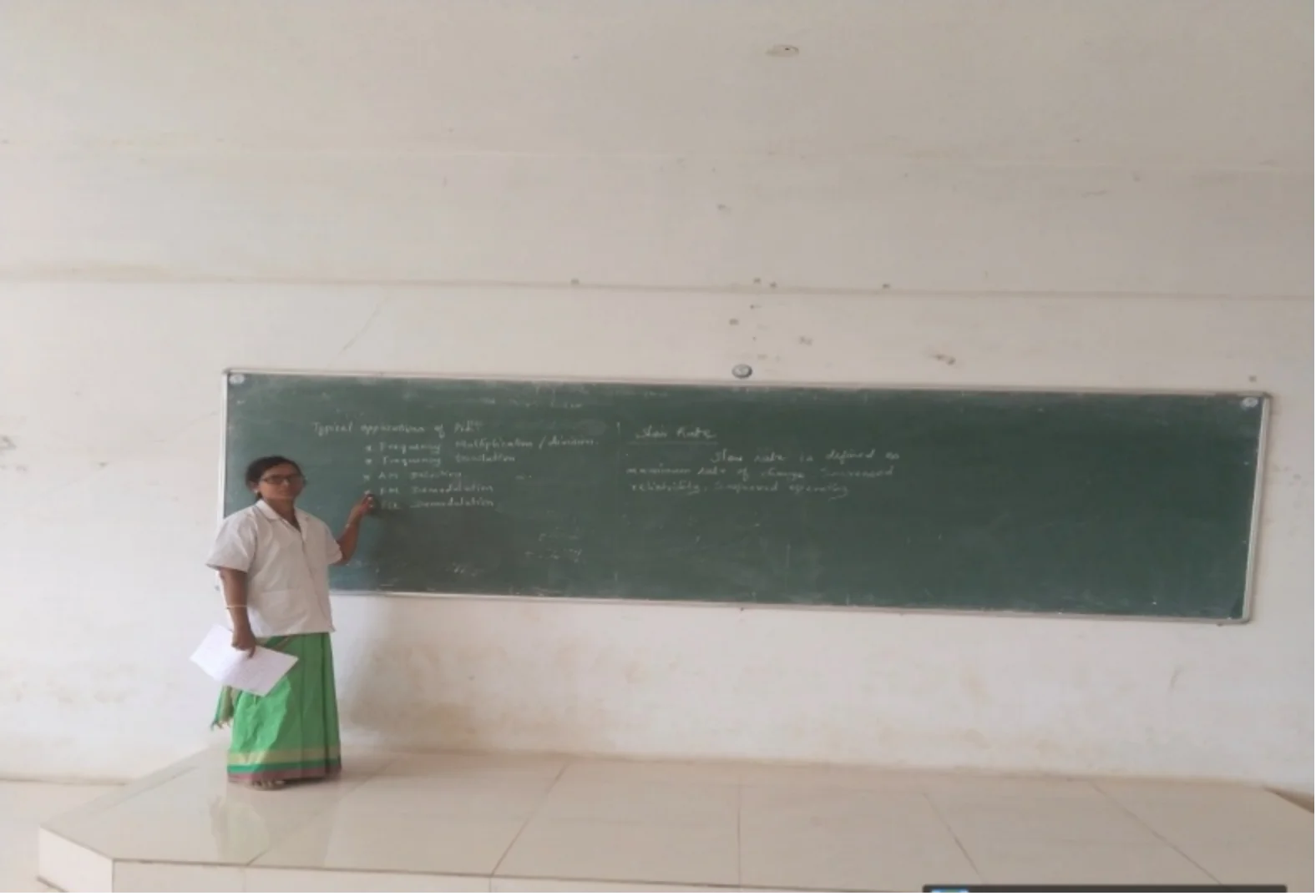 ECE Department Classroom