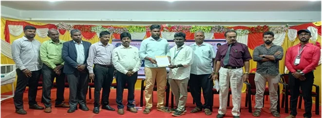 Internship Certificate Distribution Ceremony